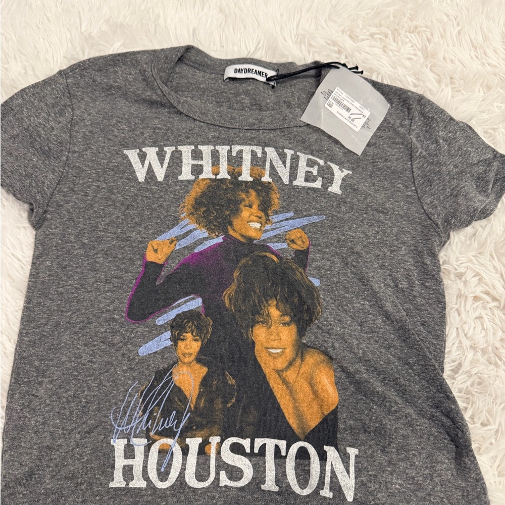 Daydreamer Gray Whitney Houston Tee
